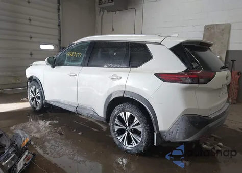 2021 Nissan Rogue Sl Intelligent Awd из США, поврежденный, VIN JN8AT3CB3MW221528